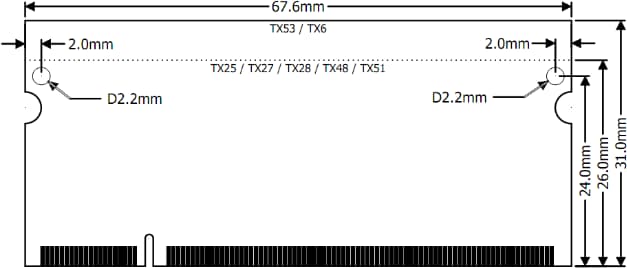 Chart - Ka-Ro Electronics TX6Q Computer on Modules