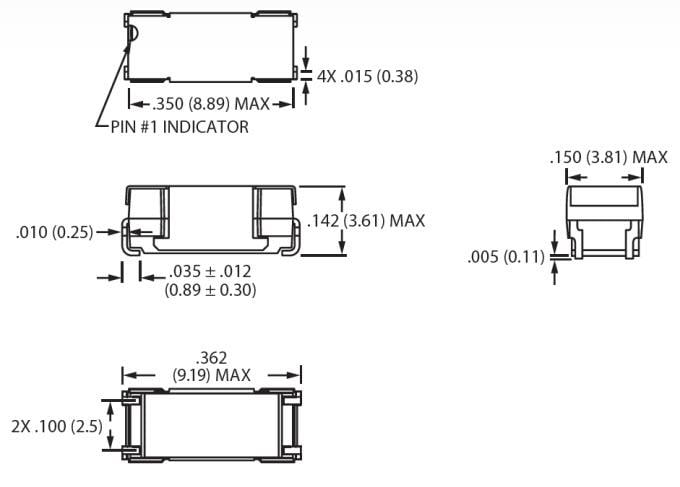 Coto Technology 9913 Surface-Mount Reed Relay