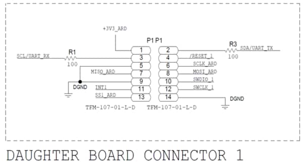 Application Circuit Diagram - Analog Devices Inc. EVAL-M355-ARDZ-INT Dev Board for ADuCM355 Sensors