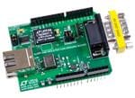 Analog Devices Inc. DC2617A isoSPI™/isoCAN Arduino Shield