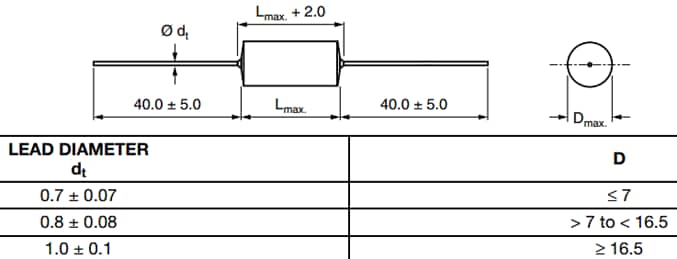 Vishay F1773 X2 Interference Suppression Film Capacitors