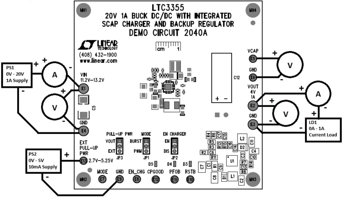 Chart - Analog Devices Inc. LTC3355 Demo Board DC2040A