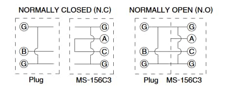 Application Circuit Diagram - Hirose Electric MS-156C3 1.35mm Subminiature Coaxial Switches