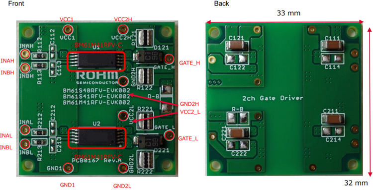 ROHM Semiconductor BM61M41RFV-EVK002 Evaluation Board