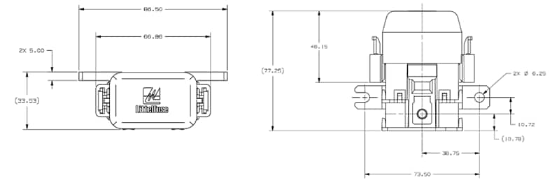 Chart - Littelfuse MTR Power Distribution Fuseholder