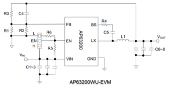 Schematic - Diodes Incorporated AP6320x Evaluation Boards