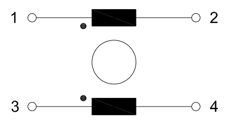 Schematic - TE Connectivity / Schaffner RC Common-Mode Chokes