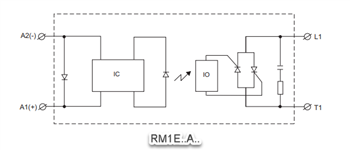 Block Diagram - Carlo Gavazzi RM1E Solid State Relays