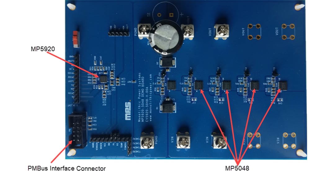 Monolithic Power Systems (MPS) EV5920-5048-V-00A Evaluation Board