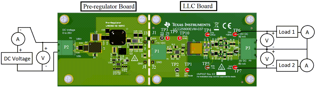 Mechanical Drawing - Texas Instruments UCC25800EVM-037 LCC Converter Evaluation Module