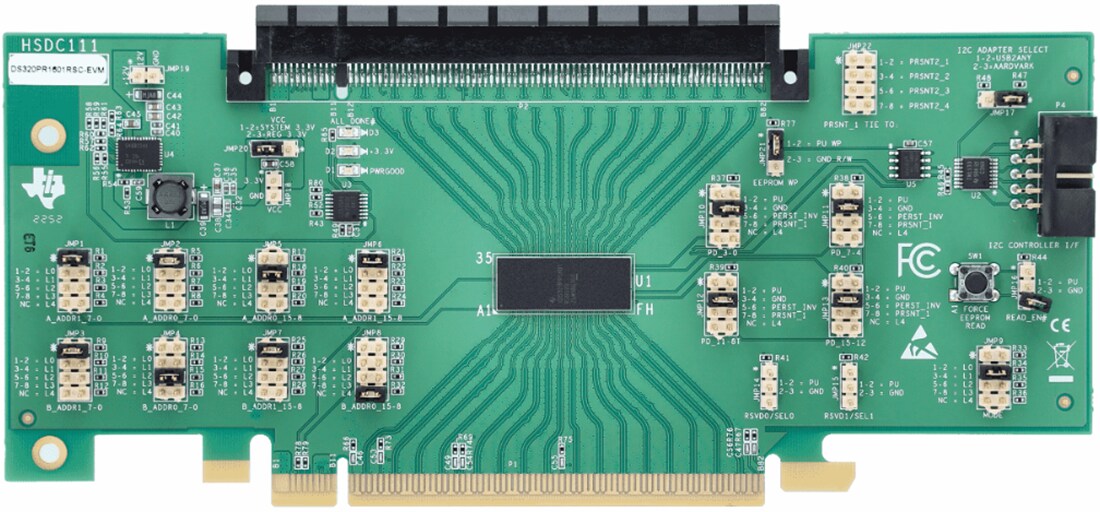 Mechanical Drawing - Texas Instruments DS320PR1601RSC-EVM Linear Redriver EVM