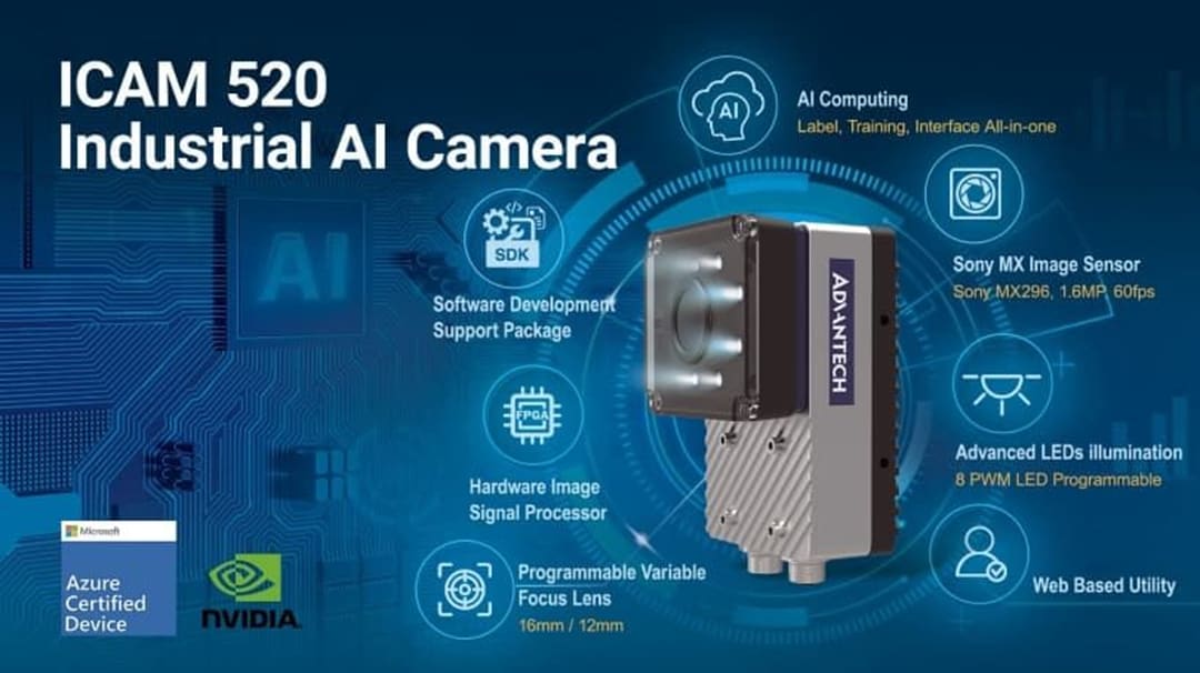 Advantech ICAM-520 Industrial AI Camera