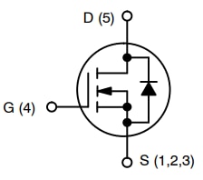 Block Diagram - onsemi Single N-Channel Power MOSFETs