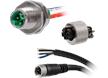 M12 K-Code Panel Mount Connectors
