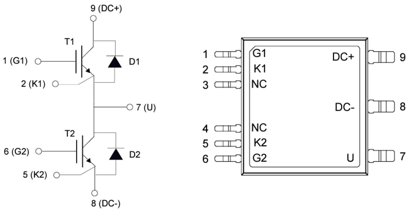 STMicroelectronics STGSH50M120D ACEPACK SMIT IGBT with Diode