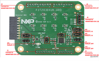 NXP Semiconductors P3T2030xUK Arduino® Shield Evaluation Board