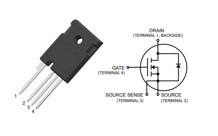 Application Circuit Diagram - Microchip Technology 1200V SIC MOSFETs