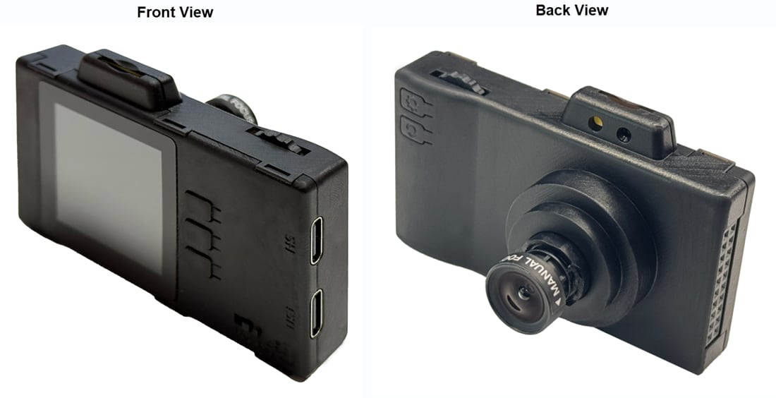 Mechanical Drawing - Espressif Systems ESP32-P4-EYE Vision Development Board