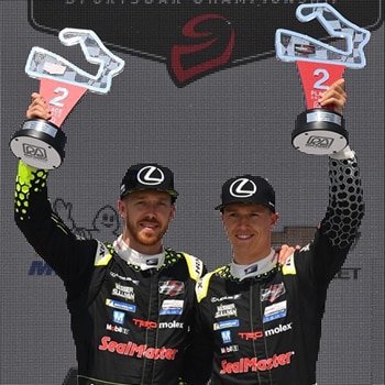 Mouser-Sponsored Vasser Sullivan Lexus Racing Team Scores Second Place Finish at IMSA SportsCar Weekend