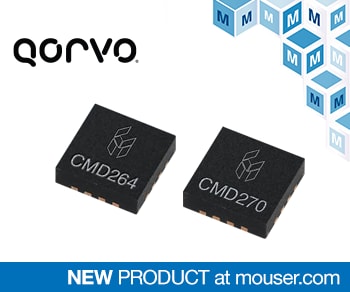 Mouser Electronics Now Offering Qorvo's Full Custom MMIC Portfolio